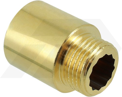 Bonfix Messing Kraanverlengstuk 3/4"x30mm