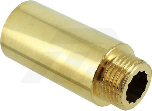 Bonfix Messing Kraanverlengstuk 3/4"x70mm