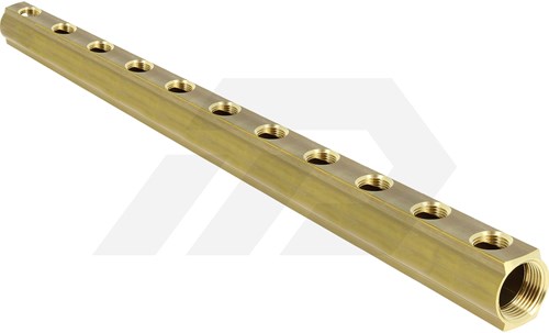 Bonfix Messing Collector 1" Met 11-Groepen 1/2" Zware Kwaliteit