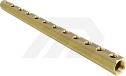 Bonfix Messing Collector 1" Met 12-Groepen 1/2" Zware Kwaliteit