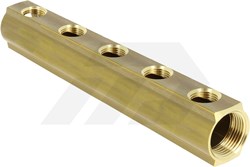 Bonfix Messing Collector 1 1/4" Met 5-Groepen 1/2"