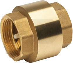 Bonfix Messing Keerklep 1 1/2" Binnendraad Met Kunststof Klep