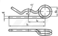 Borgveer Dubbel 6mm Verzinkt-2