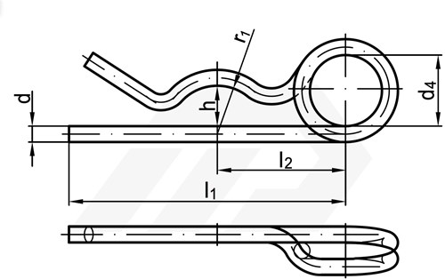 Borgveer Dubbel 6mm Verzinkt-2