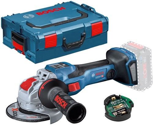 Bosch GWX 18V-15 C X-LOCK Accu Haakse Slijpmachine in L-Boxx