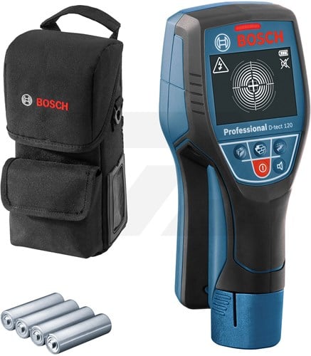 Bosch D-Tect 120 12V Muurscanner Met Batterijadapter (In Tas)