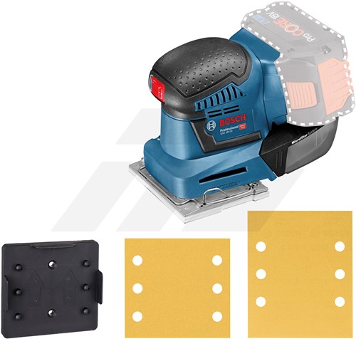 Bosch GSS 18V-10 Accu Vlakschuurmachine (Click&Go In Doos)