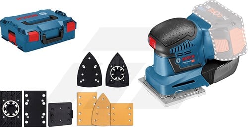 Bosch GSS 18V-10 Accu Vlakschuurmachine (Click&Go)