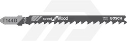 Bosch T144D Decoupeerzaagblad Speed For Wood (5 Stuks)