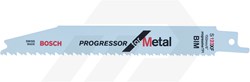 Bosch S123XF Reciprozaagblad Progressor for Metal (100 Stuks)