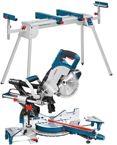 Bosch GCM 8 SJL & GTA 2600 Afkortzaag Met Onderstel (In Doos)