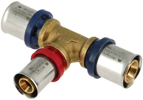 Bonfix Alu-pers Verloop T-stuk 20x16x20mm