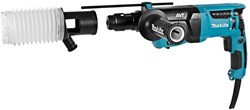 Makita HR2631FTX4 230 V Combihamer Met Stofafzuigset (Koffer)