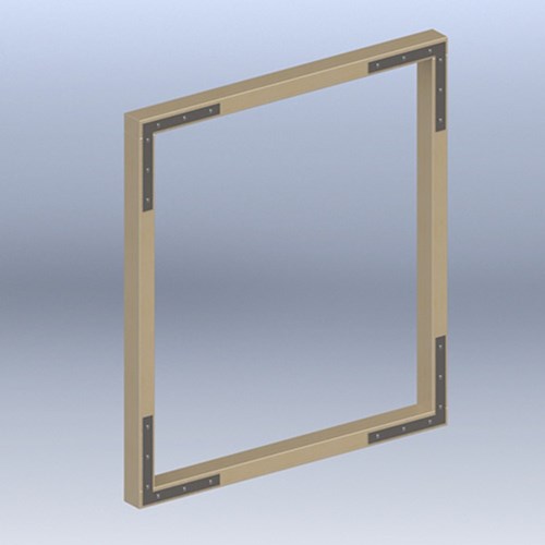 GB Raamhoek 100x100mm Verzinkt-2