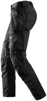 Snickers 6241 AllroundWork Stretch Werkbroek met Holsterpockets Zwart-Zwart 050-3