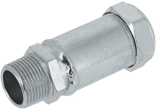 Bonfix Staalverzinkte Overgangskoppeling 1/2"x1/2"