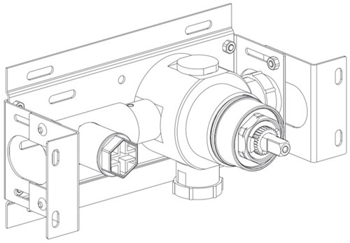 Cocoon Piet Boon BOX02-L Inbouw Element Voor Mengkraan Of Valve
