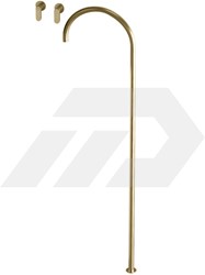 Cocoon John Pawson JP 36 Vloergemonteerde Wastafeluitloop Brushed Gold