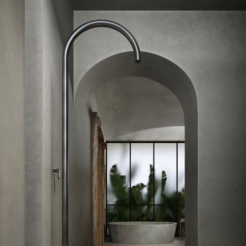 Cocoon John Pawson JP 37 Vrijstaande Douche Brushed Inox-3