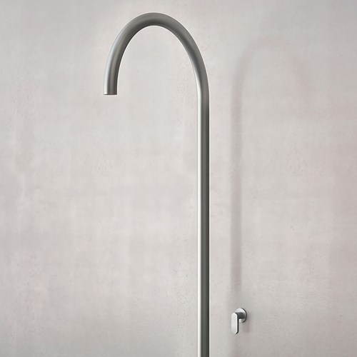Cocoon John Pawson JP 37 Vrijstaande Douche Brushed Inox-2