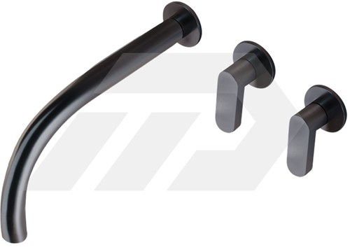 Cocoon John Pawson SET02.0 Wandmengkraan met uitloop Dark Grey