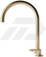 Cocoon John Pawson JP SET11.2 Wastafelkraan met draaibare uitloop Brushed Gold-2