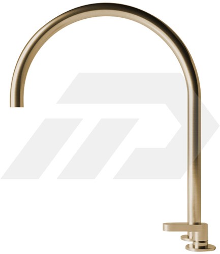Cocoon John Pawson JP SET11.3 Wastafelkraan met draaibare uitloop Brushed Gold