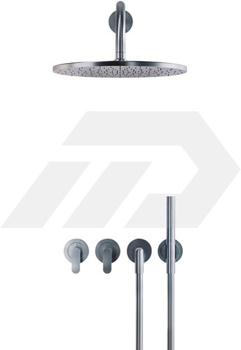 Cocoon John Pawson JP SET22 THERM.1 Thermostatische Regendouche Set Brushed Inox