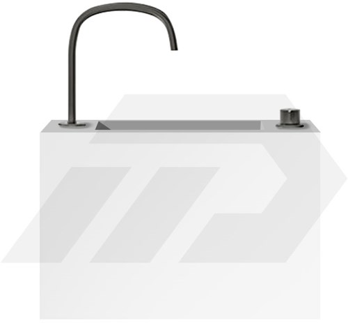 Cocoon Piet Boon Micro Basin 60B Wastafel Chalk 40cm hoog