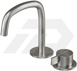 Cocoon Piet Boon PB 11.MICRO Bladgemonteerde Uitloop Set Brushed Inox