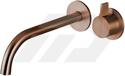 Cocoon Piet Boon PB SET01.2 220mm Wandgemonteerde Wastafelkraan Met Uitloop Copper