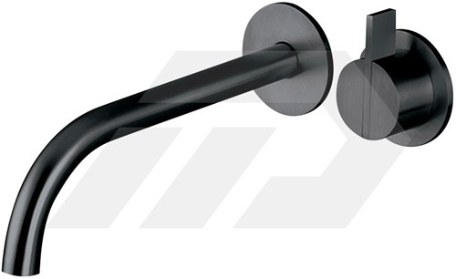 Cocoon Piet Boon PB SET01.2 220mm Wandgemonteerde Wastafelkraan Met Uitloop Gunmetal Black