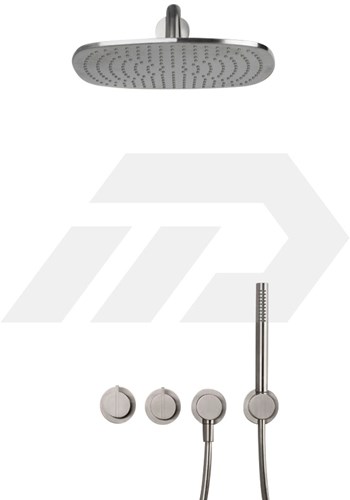 Cocoon Piet Boon PB SET22 Thermostatische Regendouche Set Brushed Inox