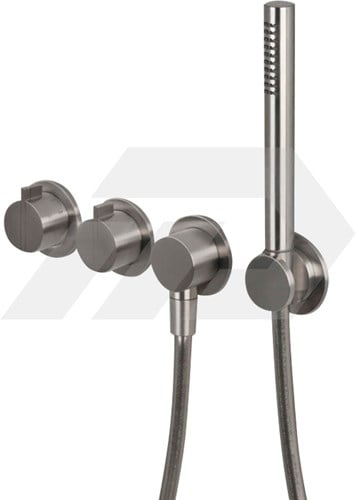 Cocoon Piet Boon PB SET23 THERM Thermostatische douche set Brushed Inox