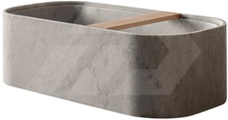 Cocoon Piet Boon PB Bath Natuurstenen Vrijstaand Bad Carrara Supreme (Showmodel)