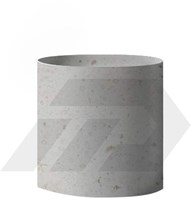 Cocoon Purist Column Vrijstaande Wastafel Natural Sand 45cm hoog