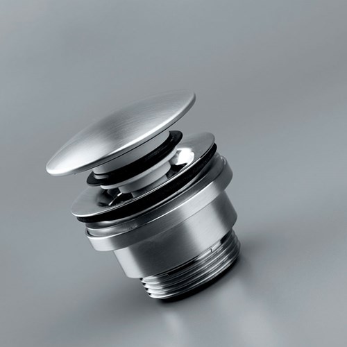 Cocoon 51 Pop-Up Afvoerplug Voor Wastafel Brushed Inox-2