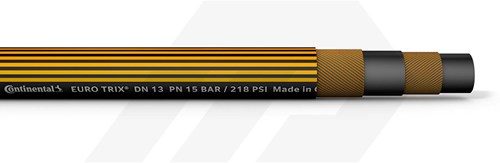 Continental Euro Trix 1/2" Waterslang Oranje/Zwart