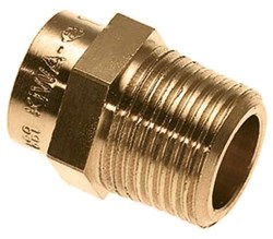 Bonfix Messing Puntstuk 1 1/2"x42mm