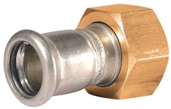 Bonfix Perskoppeling RVS 316L Wartelkoppeling G1 1/4"x15mm