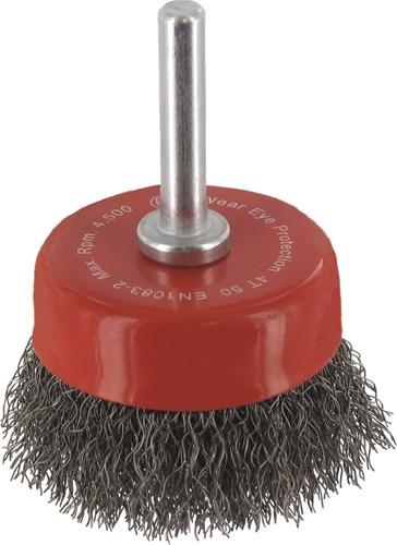 Rotec Komborstel 50x0.2mm Gegolfd Staaldraad