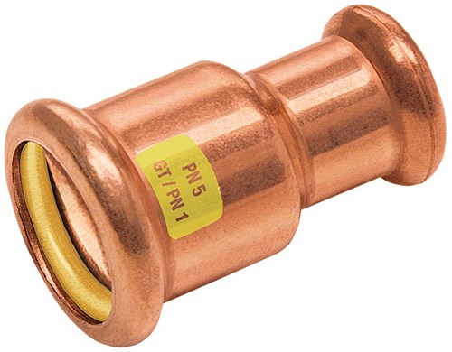 Bonfix Perskoppeling Koper Gas Verloopkoppeling 54x28mm