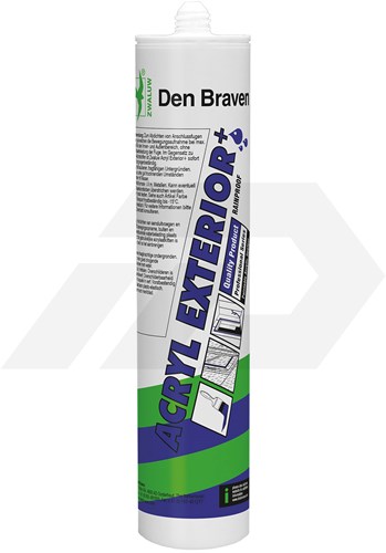Den Braven Acryl Exterior+ Acrylaatkit Grijs (310ml)