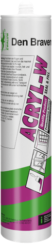 Den Braven Acryl-W Acrylaatkit Zwart (310ml)