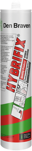 Den Braven Hybrifix Lijm En Kit Grijs (290ml)