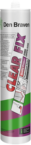 Den Braven Clearfix Lijm En Kit Glashelder (290ml)