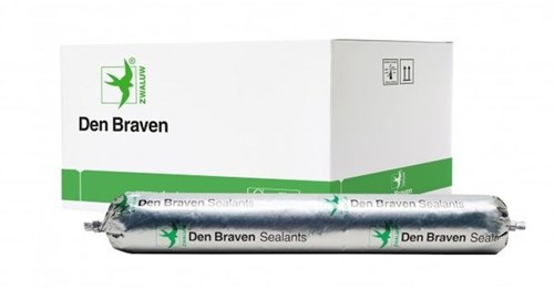 Den Braven Hybriseal 2PS Afdichtingskit Wit (600ml)-2