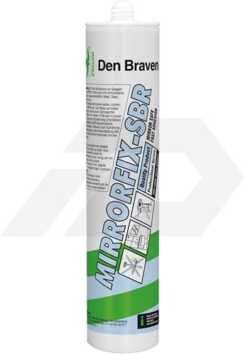 Den Braven Mirrorfix-MX Spiegelkit Wit (290ml)