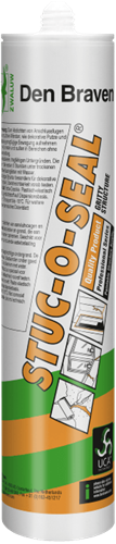 Den Braven Stuc-O-Seal Acrylaatkit Wit (310ml)
