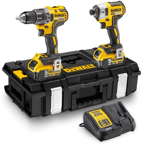 Dewalt DCK266P2 18V XR Klopboormachine & Slagschroevendraaier (ToughSystem, 2x5,0 Ah)